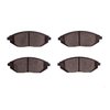 3000-Series Ceramic Brake Pads & Hardware Kit, 2011-2019 GM, Position: Front