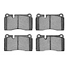 4000-1600-00 Front 4000 HybriDynamic Brake Pads 2012-2013 Audi Tt Quattro Rs - image 1