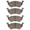3000-Series Ceramic Brake Pads & Hardware Kit, 2009-2017 Audi/Volkswagen, Position: Front