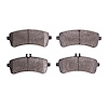 4000-1669-00 Rear 4000 HybriDynamic Brake Pads Fits Select Mercedes-Benz - image 1