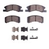 3000-Series Ceramic Brake Pads & Hardware Kit, Fits Select Multiple Makes/Models, Position: Front - image 1