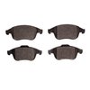 3000-Series Semi-Metallic Brake Pads & Hardware Kit, 2010-2017 Renault, Position: Front