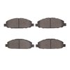 3000-Series Ceramic Brake Pads & Hardware Kit, 2002-2018 Infiniti/Nissan, Position: Front