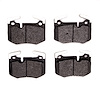 4000-1807-00 Rear 4000 HybriDynamic Brake Pads 2015-2023 Lexus Rc F, Gs F - image 1