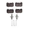 3000-Series Semi-Metallic Brake Pads & Hardware Kit, Fits Select Lexus/Toyota/Scion, Position: Rear - image 1