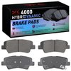 4000-1813-00 4000 HybriDynamic Rear Brake Pad Set Fits Select Hyundai, Kia Models - image 4