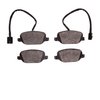 3000-Series Semi-Metallic Brake Pads, 2015-2020 Alfa Romeo, Position: Rear - image 1