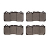 4000-1835-00 Front 4000 HybriDynamic Brake Pads Fits Select Cadillac, Chevrolet - image 1