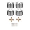 3000-Series Ceramic Brake Pads & Hardware Kit, Fits Select Multiple Makes/Models, Position: Front - image 1