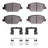 3000-Series Ceramic Brake Pads & Hardware Kit, 2016-2020 GM, Position: Front - image 1