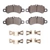 3000-Series Ceramic Brake Pads & Hardware Kit, Fits Select Porsche, Position: Front - image 1