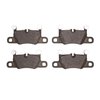 3000-Series Semi-Metallic Brake Pads, 2010-2021 Porsche, Position: Rear - image 1