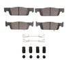 3000-Series Ceramic Brake Pads & Hardware Kit, 2016-2019 Smart, Position: Front - image 1