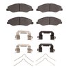 3000-Series Ceramic Brake Pads & Hardware Kit, Fits Select Acura/Honda, Position: Front - image 1