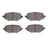 3000-Series Ceramic Brake Pads, Fits Select Acura/Honda, Position: Rear - image 1