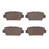 3000-Series Ceramic Brake Pads, Fits Select Mitsubishi, Position: Rear - image 1
