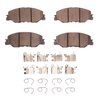3000-Series Ceramic Brake Pads & Hardware Kit, Fits Select Acura/Honda, Position: Front - image 1