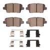 3000-Series Ceramic Brake Pads & Hardware Kit, Fits Select GM, Position: Rear - image 1