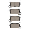 4000-2376-00 Front 4000 HybriDynamic Brake Pads 2021-2024 Genesis Gv80, Electrified G80, G80, G90, Gv70, Gv60, Electrified Gv70 - image 1