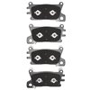 4000-2376-00 Front 4000 HybriDynamic Brake Pads 2021-2024 Genesis Gv80, Electrified G80, G80, G90, Gv70, Gv60, Electrified Gv70 - image 2