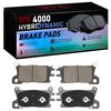 4000-2376-00 Front 4000 HybriDynamic Brake Pads 2021-2024 Genesis Gv80, Electrified G80, G80, G90, Gv70, Gv60, Electrified Gv70 - image 4