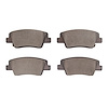 4000-2394-00 Rear 4000 HybriDynamic Brake Pads Fits Select Genesis, Hyundai, Kia - image 1