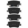 4000-2417-00 Rear 4000 HybriDynamic Brake Pads 2021-2024 Hyundai, Kia Sonata, K5, 2021-2024 Hyundai, Kia Sonata, K5 - image 2