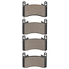 4000-2418-00 Front 4000 HybriDynamic Brake Pads 2021-2024 Acura Mdx, Tlx - image 1