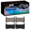 4000-2418-00 Front 4000 HybriDynamic Brake Pads 2021-2024 Acura Mdx, Tlx - image 4