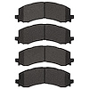 4000-2428-00 Front 4000 HybriDynamic Brake Pads 2021-2024 Ford F-150 4WD - image 1