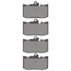 4000-2434-00 Front 4000 HybriDynamic Brake Pads Fits Select Lexus - image 2