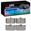 4000-2434-00 Front 4000 HybriDynamic Brake Pads Fits Select Lexus - image 4