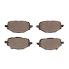 4000-2457-00 Rear 4000 HybriDynamic Brake Pads 2023-2024 Mazda Cx-50 - image 1