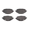 4000-2457-00 Rear 4000 HybriDynamic Brake Pads 2023-2024 Mazda Cx-50 - image 2