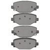 4000-2460-00 Rear 4000 HybriDynamic Brake Pads 2022-2024 Jeep Grand Cherokee - image 2