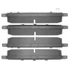 4000-2460-00 Rear 4000 HybriDynamic Brake Pads 2022-2024 Jeep Grand Cherokee - image 3