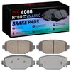 4000-2460-00 Rear 4000 HybriDynamic Brake Pads 2022-2024 Jeep Grand Cherokee - image 4