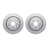 4002-27035 Geospec Brake Rotors, 2008-2018 Volvo, Position: Rear