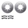 4202-40123 Geospec Brake Rotors w/Heavy-Duty Brake Pads Kit, 2000-2002 Mopar, Position: Front - image 1