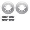 4202-40129 Geospec Brake Rotors w/Heavy-Duty Brake Pads Kit, 2000-2002 Mopar, Position: Rear - image 1