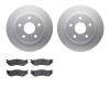 4202-40130 Geospec Brake Rotors w/Heavy-Duty Brake Pads Kit, 2002-2006 Mopar, Position: Front - image 1
