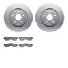 4202-40139 Geospec Brake Rotors w/Heavy-Duty Brake Pads Kit, 2004-2004 Mopar, Position: Front - image 1