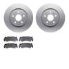 4202-40140 Geospec Brake Rotors w/Heavy-Duty Brake Pads Kit, 2005-2006 Mopar, Position: Front - image 1