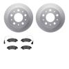 4202-40154 Geospec Brake Rotors w/Heavy-Duty Brake Pads Kit, 2014-2021 Mopar, Position: Rear - image 1
