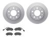 4202-40157 Geospec Brake Rotors w/Heavy-Duty Brake Pads Kit, 2014-2021 Mopar, Position: Rear - image 1