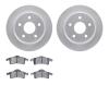 4202-42078 Geospec Brake Rotors w/Heavy-Duty Brake Pads Kit, 1999-2004 Mopar, Position: Rear - image 1