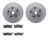 4202-47034 Geospec Brake Rotors w/Heavy-Duty Brake Pads Kit, 1969-1974 GM, Position: Front - image 1