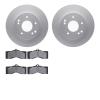 4202-47035 Geospec Brake Rotors w/Heavy-Duty Brake Pads Kit, 1963-1982 GM, Position: Rear, Front - image 1
