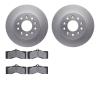 4202-47048 Geospec Brake Rotors w/Heavy-Duty Brake Pads Kit, 1963-1982 GM, Position: Front - image 1