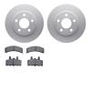 4202-47063 Geospec Brake Rotors w/Heavy-Duty Brake Pads Kit, 1990-1993 GM, Position: Front - image 1